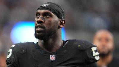 Josh Macdaniels - Michael Owens - Kevin Sabitus - Raiders defensive end Chandler Jones arrested for allegedly violating protective order - foxnews.com - Los Angeles - state California - state Nevada - county Clark