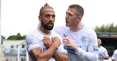 The Rangers question Kemar Roofe doesn't want to answer but grin tells the story as he's 'ready' to shoot down Celtic