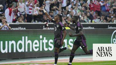 Late Tel goal takes Bayern past stubborn Gladbach