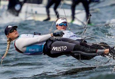 Relief for Goudhurst’s Freya Black after she combines with Saskia Tidey for fifth-place finish at Allianz Sailing World Championships in The Hague and secures Team GB Paris Olympics quota spot