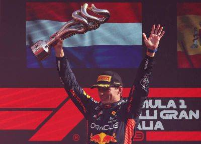 Max Verstappen makes Formula One history with 10th straight win at Italian Grand Prix