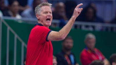 Anthony Edwards - Steve Kerr - Star - Michael Conroy - Lithuania stuns USA Basketball at FIBA World Cup: 'They just punched us in the mouth' - foxnews.com - Germany - Italy - Usa - state Minnesota - Latvia - Philippines - Lithuania