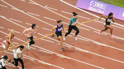 Shanti Pereira suffers scare in 100m heat, but qualifies for Asian Games final - channelnewsasia.com - China - Iran - Bahrain - Thailand - Singapore