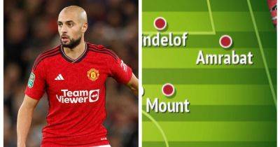 Amrabat in defence and Mount starts - Manchester United fans pick line-up vs Crystal Palace