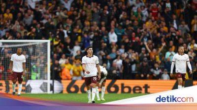 Ruben Dias - Julian Alvarez - Wolverhampton Wanderers - Liga Inggris - Wolves Vs Man City: Keok 1-2, The Citizens Telan Kekalahan Perdana - sport.detik.com