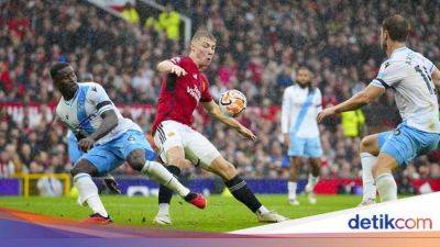 Marcus Rashford - Joachim Andersen - Liga Inggris - Rasmus Hojlund - MU Vs Palace: Setan Merah Kalah! - sport.detik.com