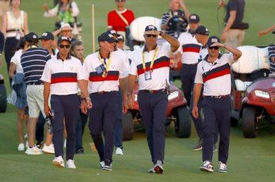 Rory Macilroy - Patrick Cantlay - Ian Poulter - Ryder Cup - Justin Rose - Justin Thomas - Matthew Fitzpatrick - Robert Macintyre - Team Europe - USA cut Europe lead at Ryder Cup, but biggest Sunday comeback required - news24.com - Usa - Jordan