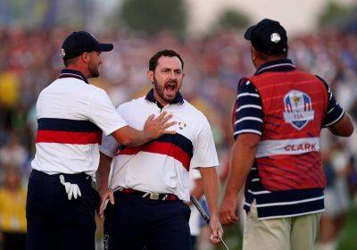 Patrick Cantlay - Ryder Cup - Luke Donald - Marco Simone - Zach Johnson - Matthew Fitzpatrick - Patrick Cantlay blocks out the noise to give Team USA hope after Ryder Cup fightback - thenationalnews.com - Usa