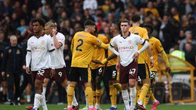 Manchester City Shocked By Wolves, Manchester United Beaten By Crystal Palace