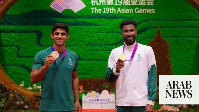 Turki Al-Faisal - Athlete Yousef Masrahi claims Saudi Arabia’s 1st gold at 19th Asian Games - arabnews.com - China - Saudi Arabia