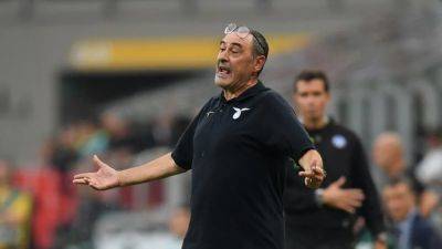 Lazio are on right track despite Milan loss, Sarri says