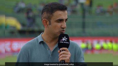 Gautam Gambhir - Harbhajan Singh - "Harbhajan Won The Match, Dhoni And I...": Gambhir Makes Another Head-Turning Statement - sports.ndtv.com - India - Sri Lanka - Pakistan
