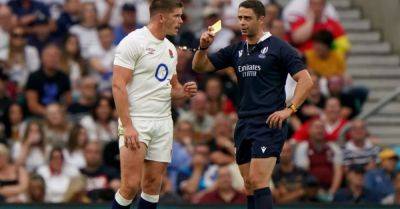 Owen Farrell - Roland Garros - Bill Beaumont - Alan Gilpin - Rhys Webb - Elton Jantjies - World Rugby chief confident no confusion around disciplinary issues at World Cup - breakingnews.ie - France - Argentina - Japan - New Zealand - county Owen