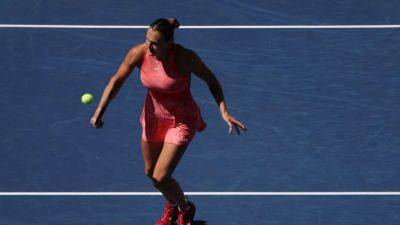 Sabalenka looks to march on at US Open with top ranking in the bag