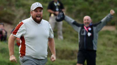 Wildcard Shane Lowry named in Luke Donald's European Ryder Cup team