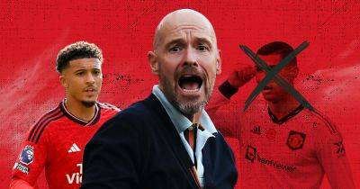 Jadon Sancho has gone where only Cristiano Ronaldo went with Erik ten Hag at Manchester United