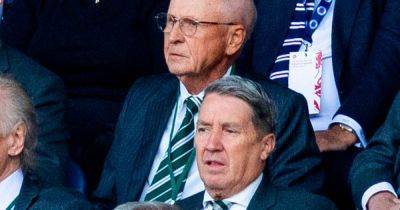 Fergus McCann gets Celtic red carpet treatment as former owner takes in Rangers clash alongside Parkhead board