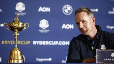 Aberg gets Ryder Cup call for Europe as Donald names three rookie picks