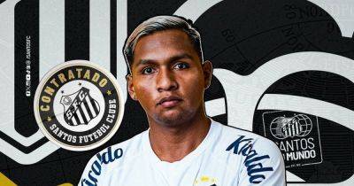 Alfredo Morelos - Alfredo Morelos sees Rangers twist added to Santos transfer unveiling as Colombian's European wish falls flat - dailyrecord.co.uk - Russia - Brazil - Colombia - Turkey