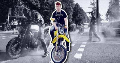 Revving their engines and pulling wheelies, friends and family mourn tragic youth who said he wanted 'die on a bike'