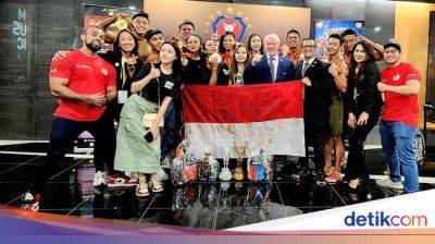 Indonesia Raih 13 Medali di WFF Singapore Grandprix 2023