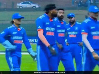 Asia Cup 2023: Rohit Sharma's Cold Stare At Hardik Pandya, Others During Nepal Game Can't Be Missed. Watch