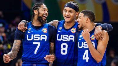 Anthony Edwards - Austin Reaves - Tyrese Haliburton - U.S. reaches basketball World Cup semis, rebounding from stunning loss to Lithuania - cbc.ca - Germany - Italy - Usa - Latvia - Philippines - Lithuania