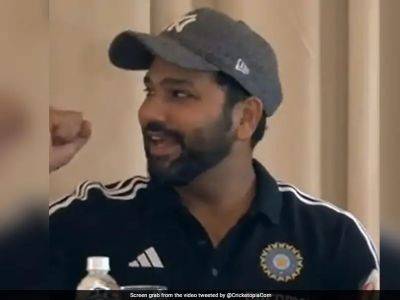 Watch: Rohit Sharma's Reaction To Being Named India's Cricket World Cup 2023 Captain Goes Viral