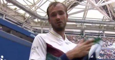 Daniil Medvedev warns 'one player is going to die' live on TV amid intense US Open heat