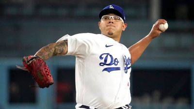 Mark J.Terrill - Red Sox - Olivia Dunne - Dodgers' Julio Urías placed on administrative leave after arrest - foxnews.com - Los Angeles - county Park