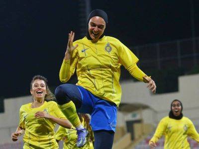 Lina Boussaha on French football's hijab ban, leaving PSG and finding the net at Al Nassr - thenationalnews.com - Qatar - France - Algeria - Saudi Arabia