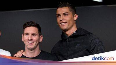 Lionel Messi - Cristiano Ronaldo - Juara Ballon d'Or: 7 Messi, 5 Ronaldo, 8 Pemain Lain 2-3 Kali - sport.detik.com