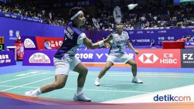 Apriyani Rahayu - Hasil China Open 2023: Apri/Fadia Dihentikan Unggulan Kedua - sport.detik.com - China - Indonesia