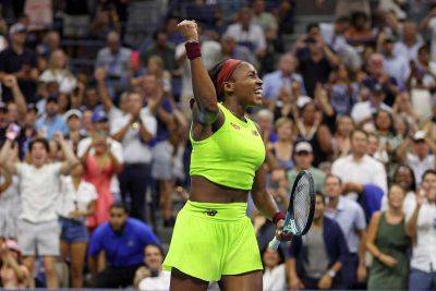 Serena Williams - Karolina Muchova - Coco Gauff storms into US Open final after protesters disrupt match - thenationalnews.com - Usa - Czech Republic - county Williams