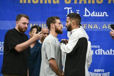 Gonzales vows to disappoint home fans in the Rising Stars Arabia main event