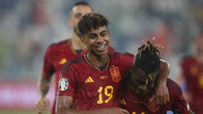 Marco Asensio - Luis De-La-Fuente - Spain's 16-year-old Yamal becomes country's youngest player and scorer - channelnewsasia.com - Spain - Cyprus - Georgia - Morocco
