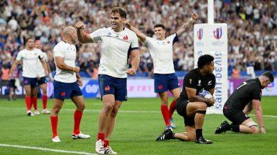 Hosts France beat New Zealand in World Cup opener in sweltering Stade de France
