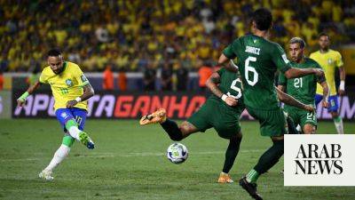 Neymar breaks Brazil’s goal-scoring record in 5-1 win in South American World Cup qualifying