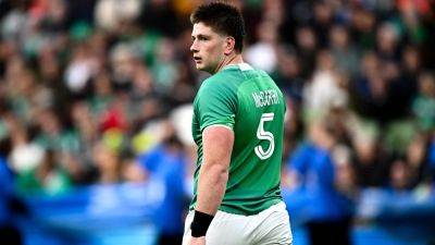 Andy Farrell - Conor Murray - Joe Maccarthy - World Cup debut next step on remarkable rise of Joe McCarthy - rte.ie - Romania - Ireland - New Zealand - county Murray
