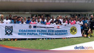Borussia Dortmund - Paul Lambert - Freeport Ajak Pesepakbola Muda PFA Latihan Bareng 3 Legenda Dortmund - sport.detik.com - Indonesia