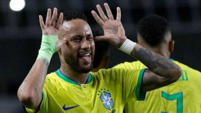 Two-goal Neymar breaks Pele’s record as Brazil crush Bolivia 5-1