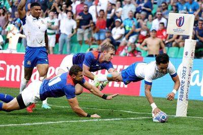 Kieran Crowley - Paolo Garbisi - Star - Tommaso Allan - Seven-try Italy thrash Allister Coetzee's Namibia in World Cup opener - news24.com - France - Italy - Namibia - South Africa - New Zealand