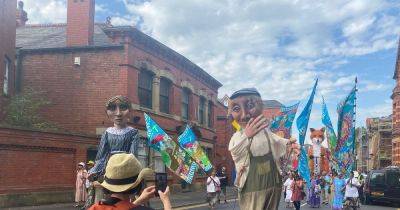 Larger-than-life puppets light up the streets of Stalybridge as part of vibrant festival - manchestereveningnews.co.uk