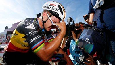 Remco Evenepoel - Romain Bardet - Sepp Kuss - Primoz Roglic - Jonas Vingegaard - Emotional Remco Evenepoel scores Vuelta a Espana stage win - rte.ie - Belgium - Spain