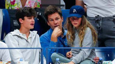 Tom Brady - Carlos Alcaraz - Tom Brady attends US Open, introduces his children to Novak Djokovic following semifinal win - foxnews.com - France - Serbia - Usa - county Miami - New York - state New York - county Queens