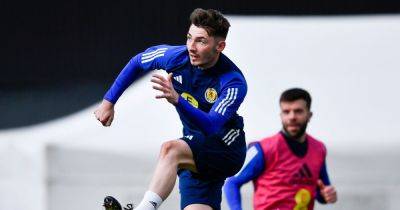 Ryan Porteous - Aaron Hickey - Steve Clarke - Billy Gilmour - Evan Ferguson - Billy Gilmour sees Brighton blanks land telling off from dad but Scotland pass master predicts goals will flow - dailyrecord.co.uk - Scotland - county Lewis
