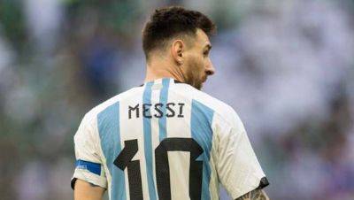 Argentina to retire No. 10 jersey in honour of Messi