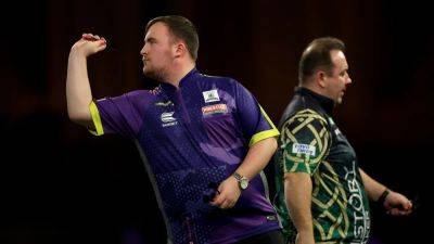 Alexandra Palace - Gerwyn Price - Brendan Dolan exits at quarter-final stage against teenage sensation Luke Littler - rte.ie - county Anderson - county Price