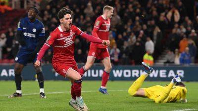 Middlesbrough upset Chelsea in Carabao Cup semi-final first leg