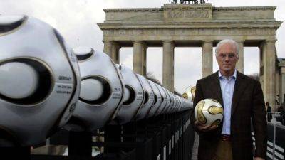 Olaf Scholz - Franz Beckenbauer - Germany's World Cup-winning captain and coach Franz Beckenbauer dies at 78 - channelnewsasia.com - Germany